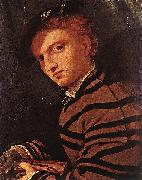 Lorenzo Lotto Young Man with Book Spain oil painting artist
